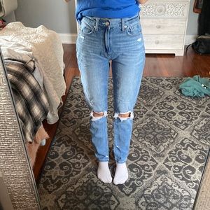 American eagle mom jeans